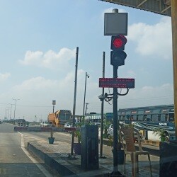 Toll Plaza Traffic Light 