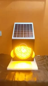 Solar LED Traffic Blinker 