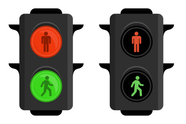 Animated Pedestrian Signal